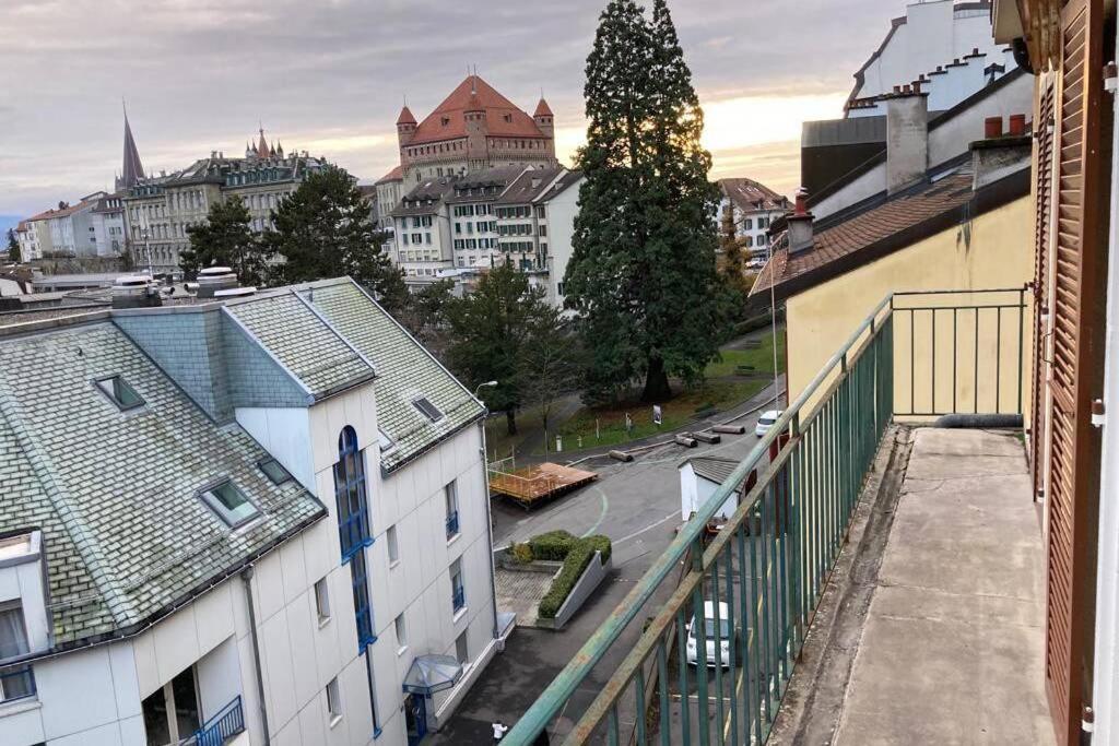 Joli 2 Pieces Dernier Etage, Lausanne Centre Екстериор снимка