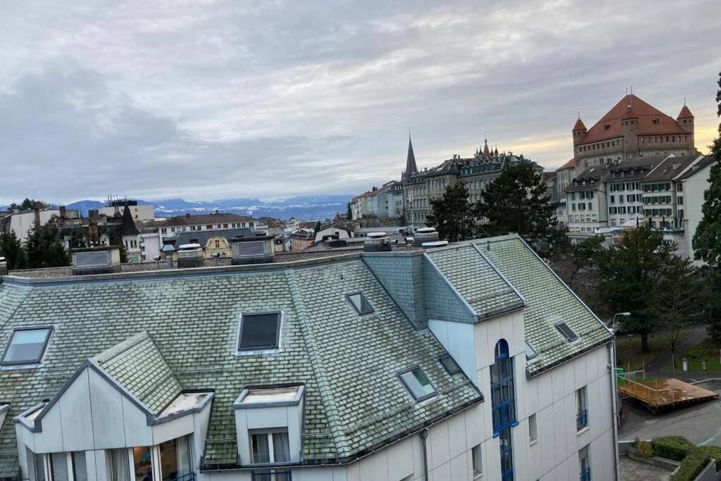 Joli 2 Pieces Dernier Etage, Lausanne Centre Екстериор снимка